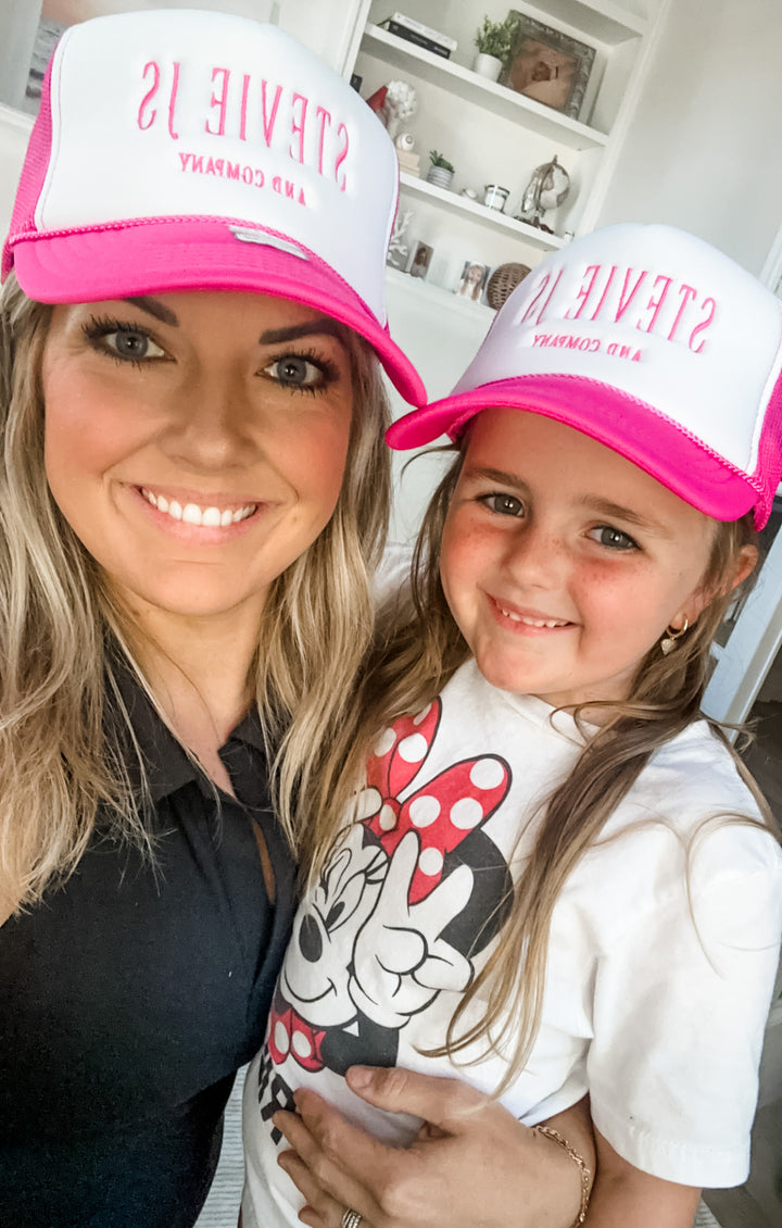 Stevie Js Mommy & Me Mesh Trucker Hat  Stevie Js & Co