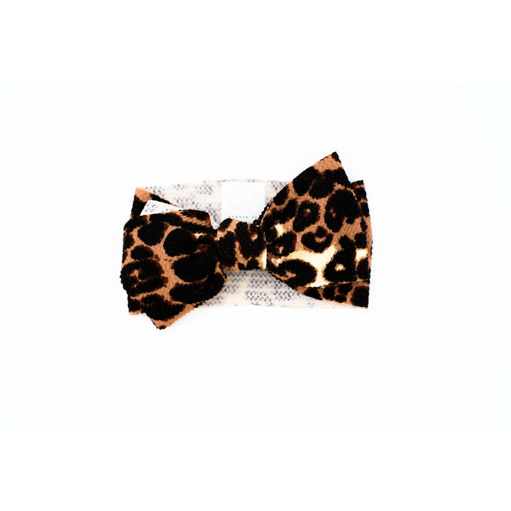 leopard "chandler" newborn headwrap Newborn Stevie J's