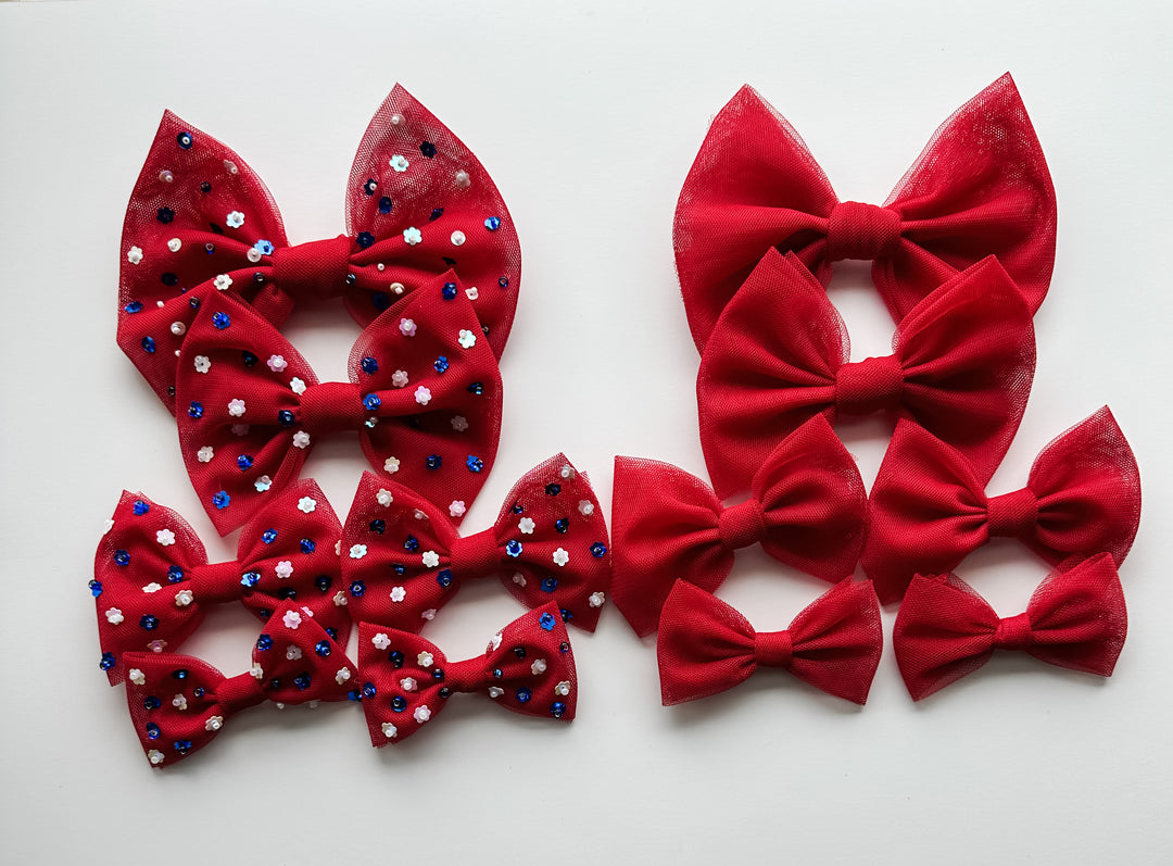 Red Sparkle & Tulle Stevie Js & Co