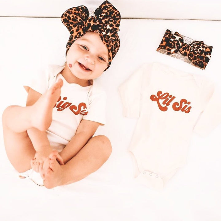 leopard "chandler" newborn headwrap Newborn Stevie J's