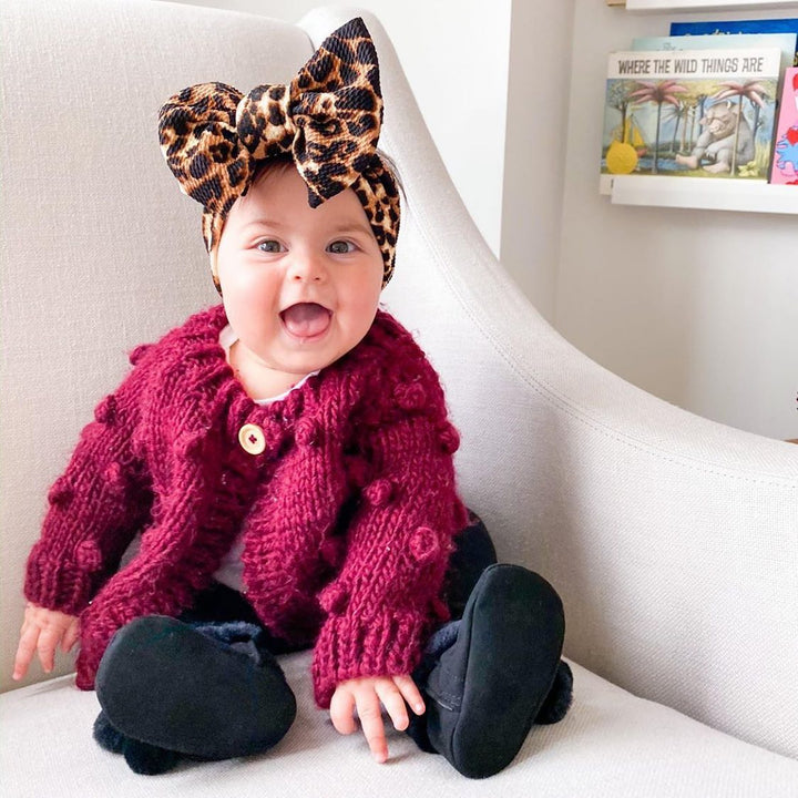 leopard "chandler" headwrap Stretch Wrap Stevie J's Baby