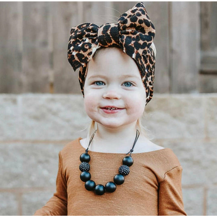 leopard "chandler" headwrap Stretch Wrap Stevie J's