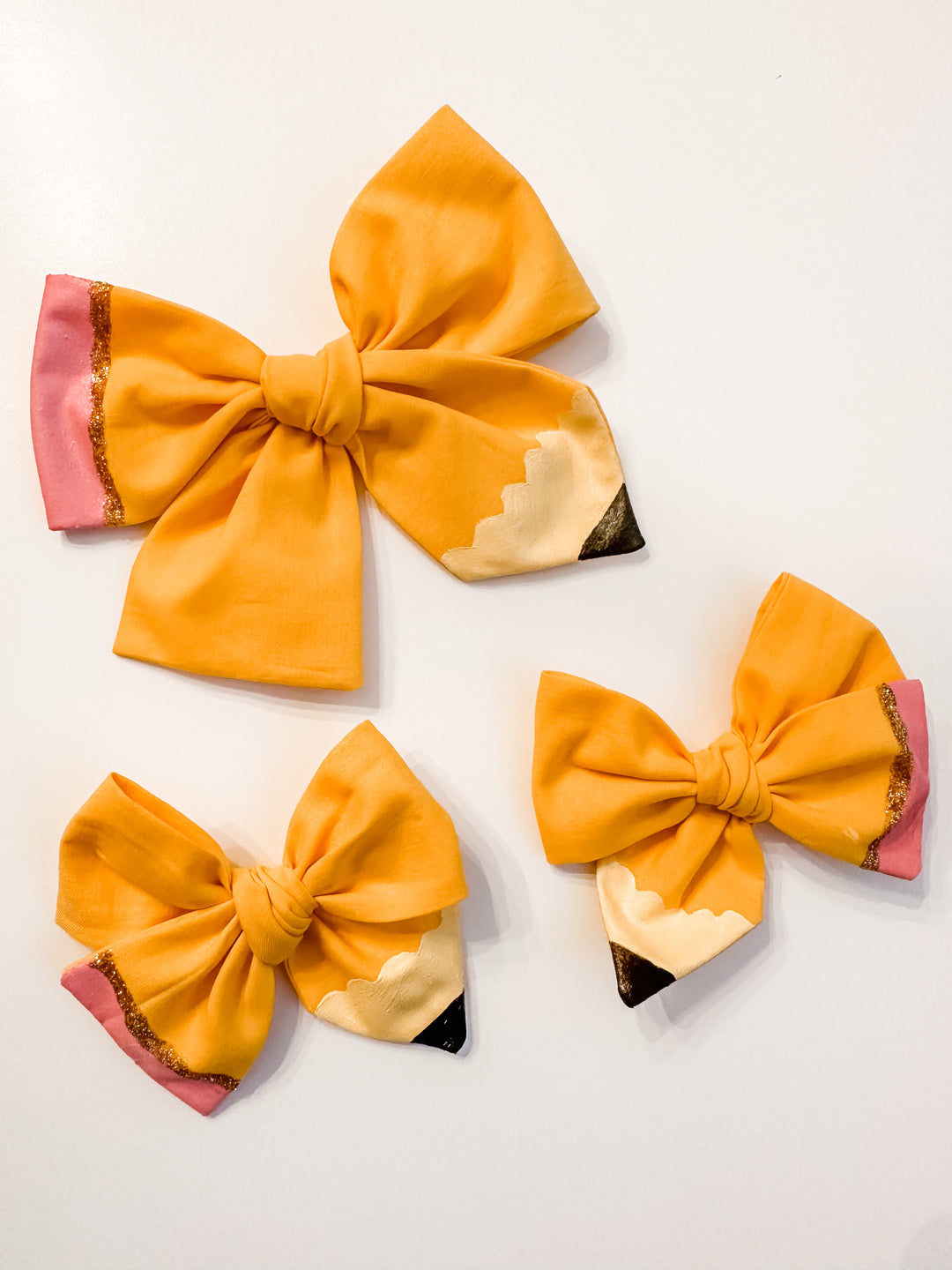 Hand Painted Pencil Bows Stevie Js & Co