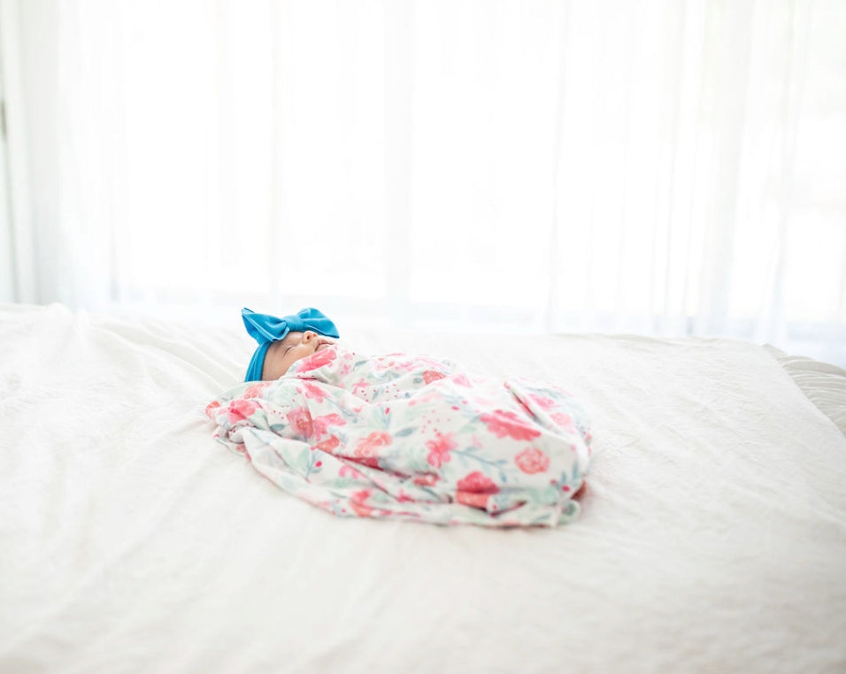 peacock "comfort" newborn headwrap Newborn Stevie J's