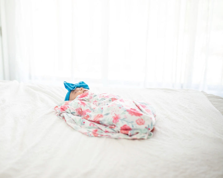 peacock "comfort" newborn headwrap Newborn Stevie J's