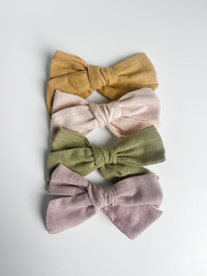BUNDLE: honey, sand, olive, & thistle "little linen"  StevieJs