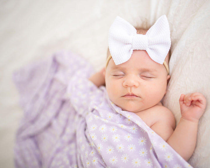 Purple Daisy Swaddle  StevieJs