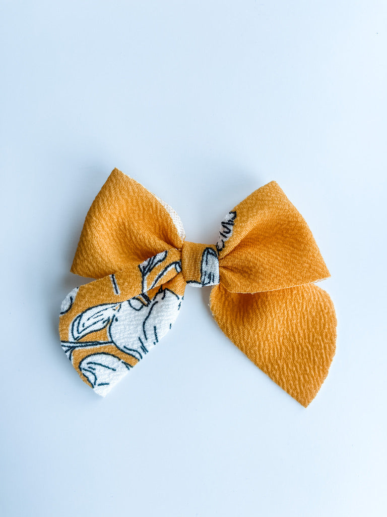 mustard floral "julia" small sailor StevieJs