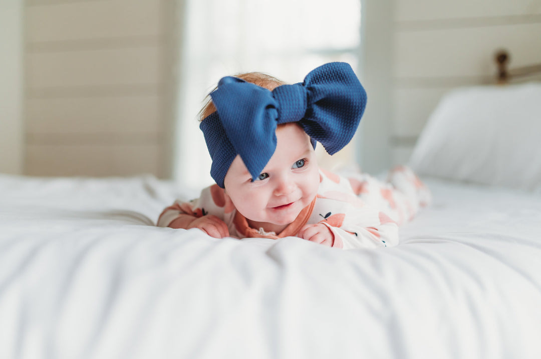 blueberry "chandler" headwrap Headwrap toddler & baby Stevie J's & Co.