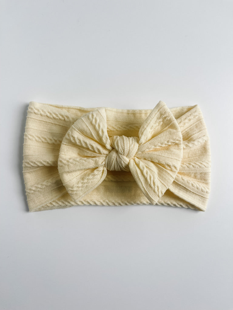lemon drop "cable knit" nylon knot StevieJs
