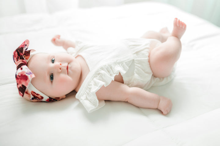 french floral "julia" newborn headwrap Newborn Stevie J's