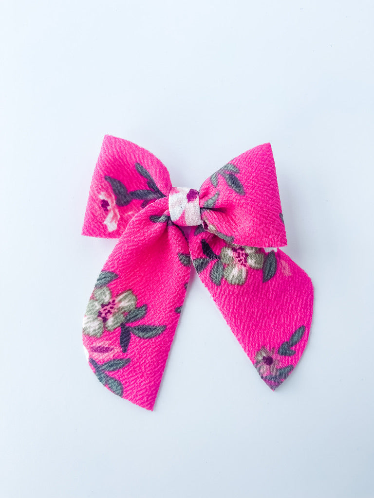 bright pink floral "julia" medium sailor StevieJs