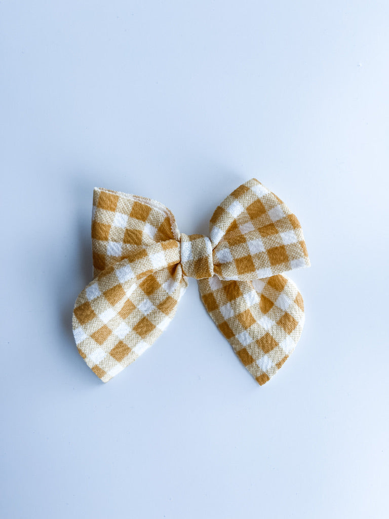 yellow gingham "julia" small sailor StevieJs