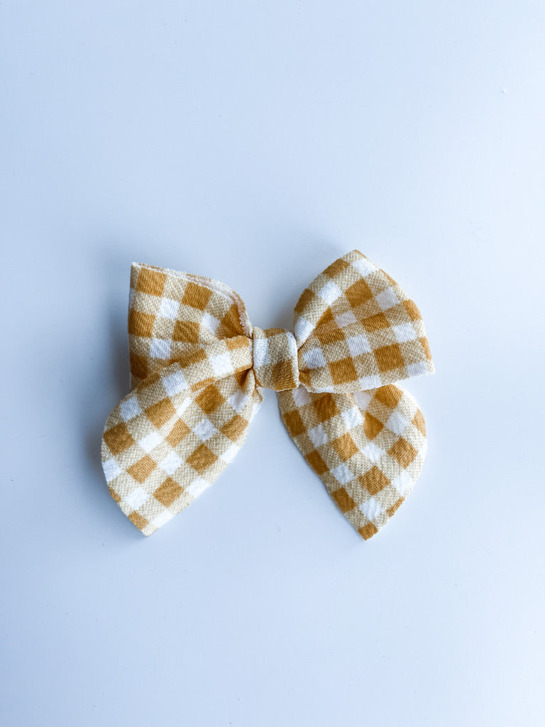 yellow gingham "julia" small sailor  StevieJs   