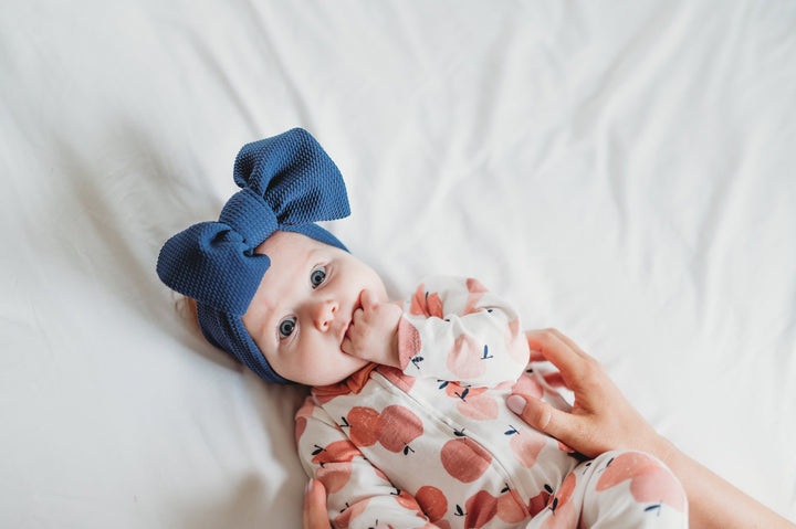 blueberry "chandler" headwrap Headwrap toddler & baby Stevie J's & Co. baby (0-6 months)