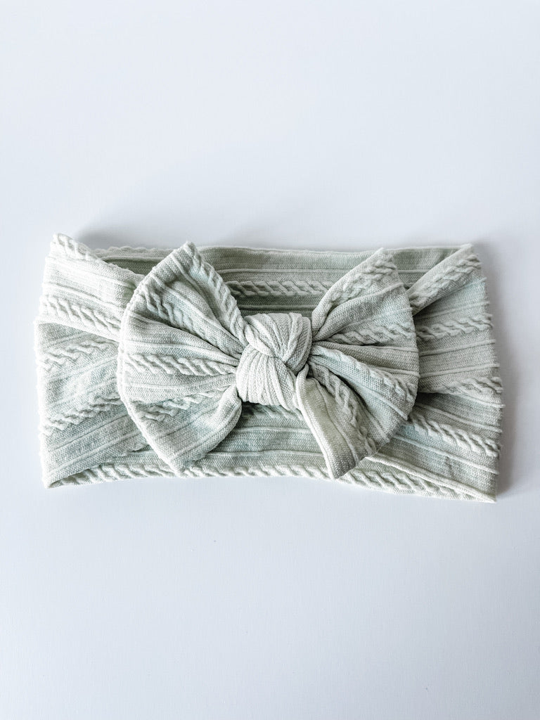 melon "cable knit" nylon knot StevieJs