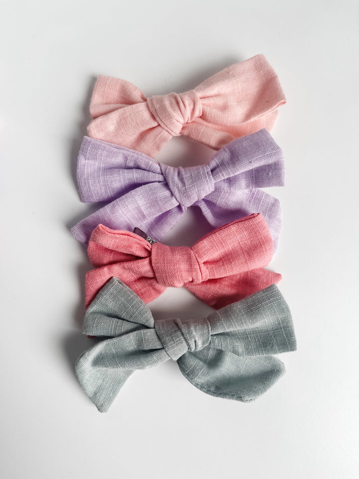 BUNDLE: bubblegum, iris, blossom, & mist "little linen"  StevieJs