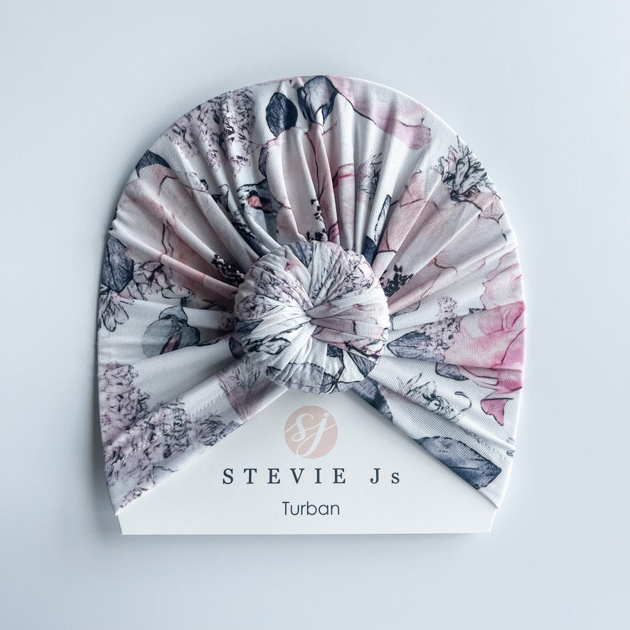 "White Floral" Turban  StevieJs   