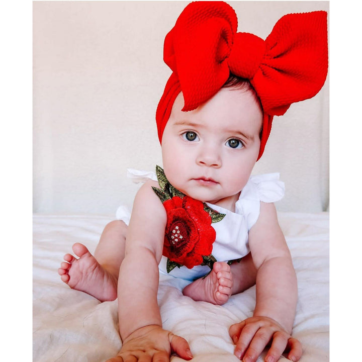 apple red "chandler" original headwrap headwrap Stevie J's & Co.