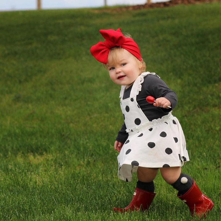 apple red "chandler" original headwrap headwrap Stevie J's & Co. Toddler
