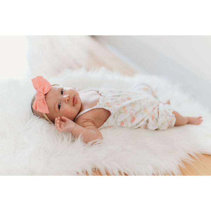 blossom “little linen” bow  StevieJs