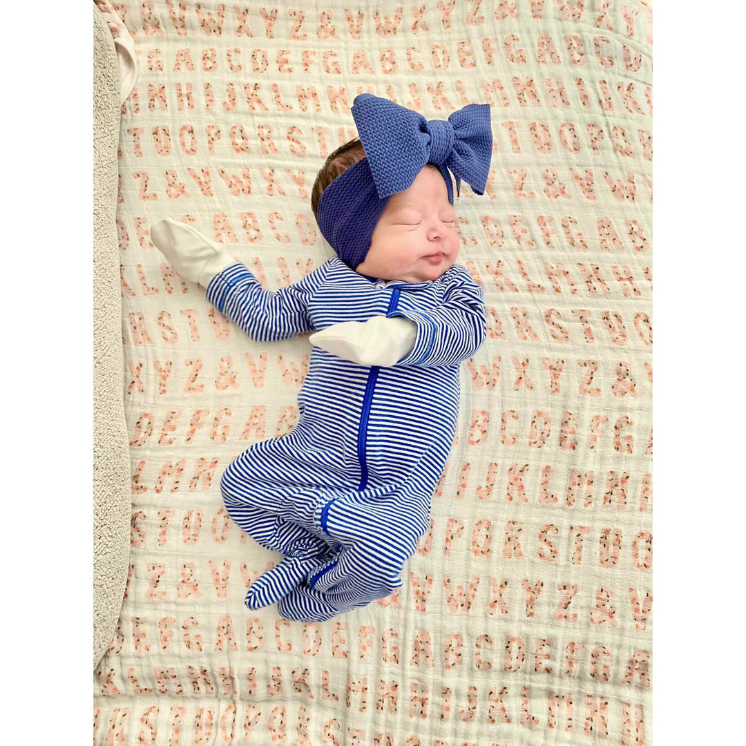 blueberry "chandler" newborn headwrap Newborn Stevie J's & Co.