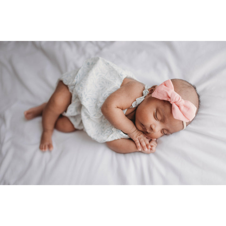 bubblegum “little linen” bow  StevieJs
