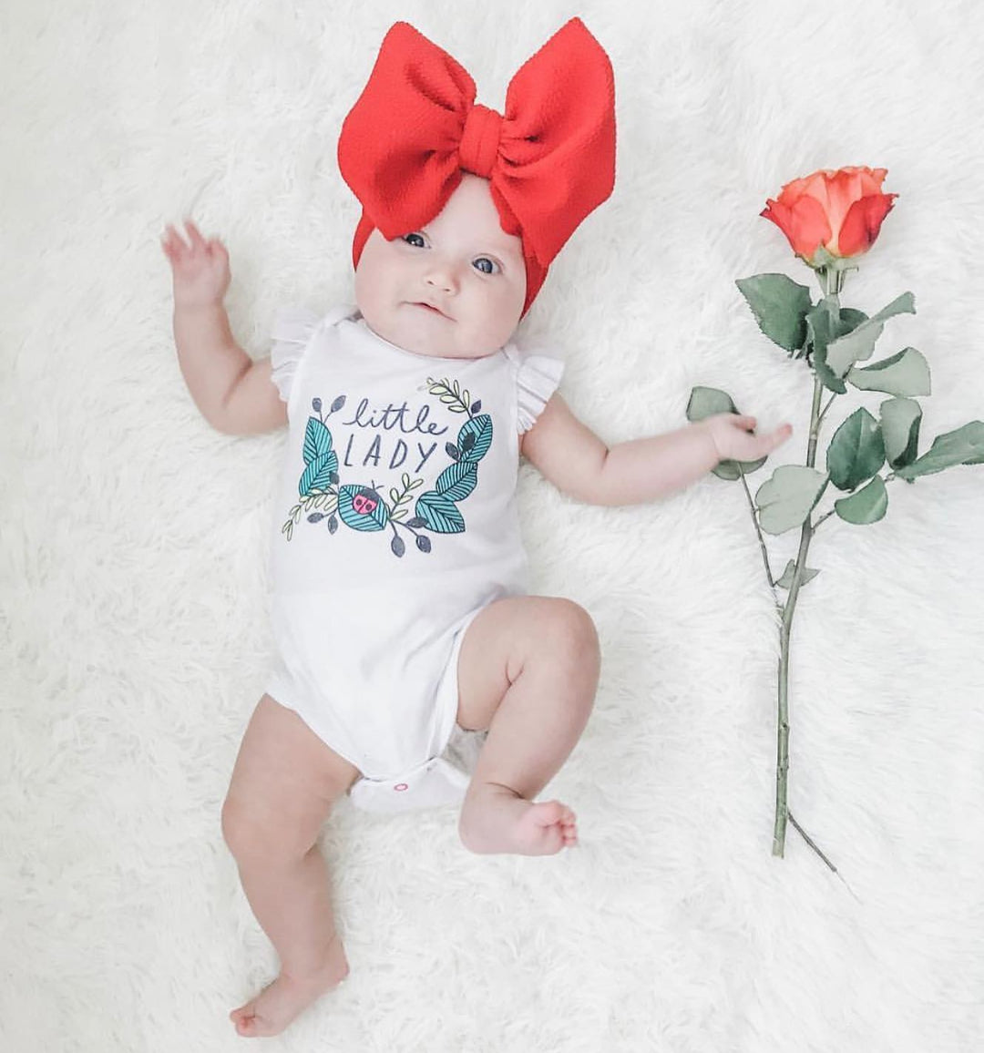 coral "chandler" newborn headwrap Newborn Stevie J's & Co.
