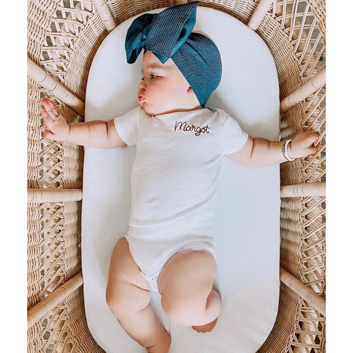 cornflower "chandler" headwrap  StevieJs baby (0-6 months)