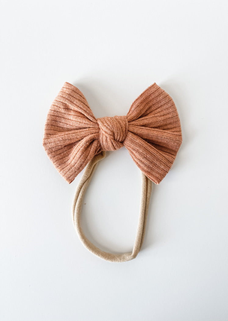 rust "ribbed" bow on nylon StevieJs