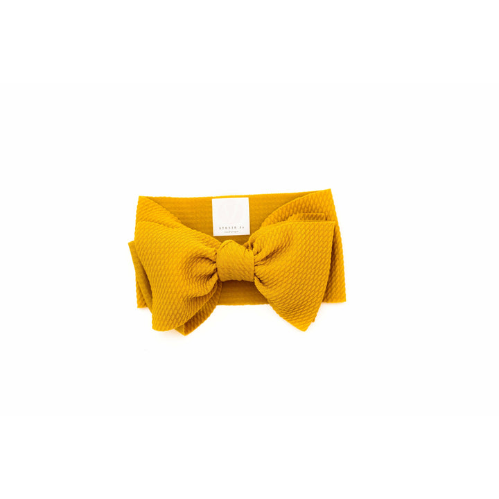mustard "chandler" newborn headwrap Newborn Stevie J's