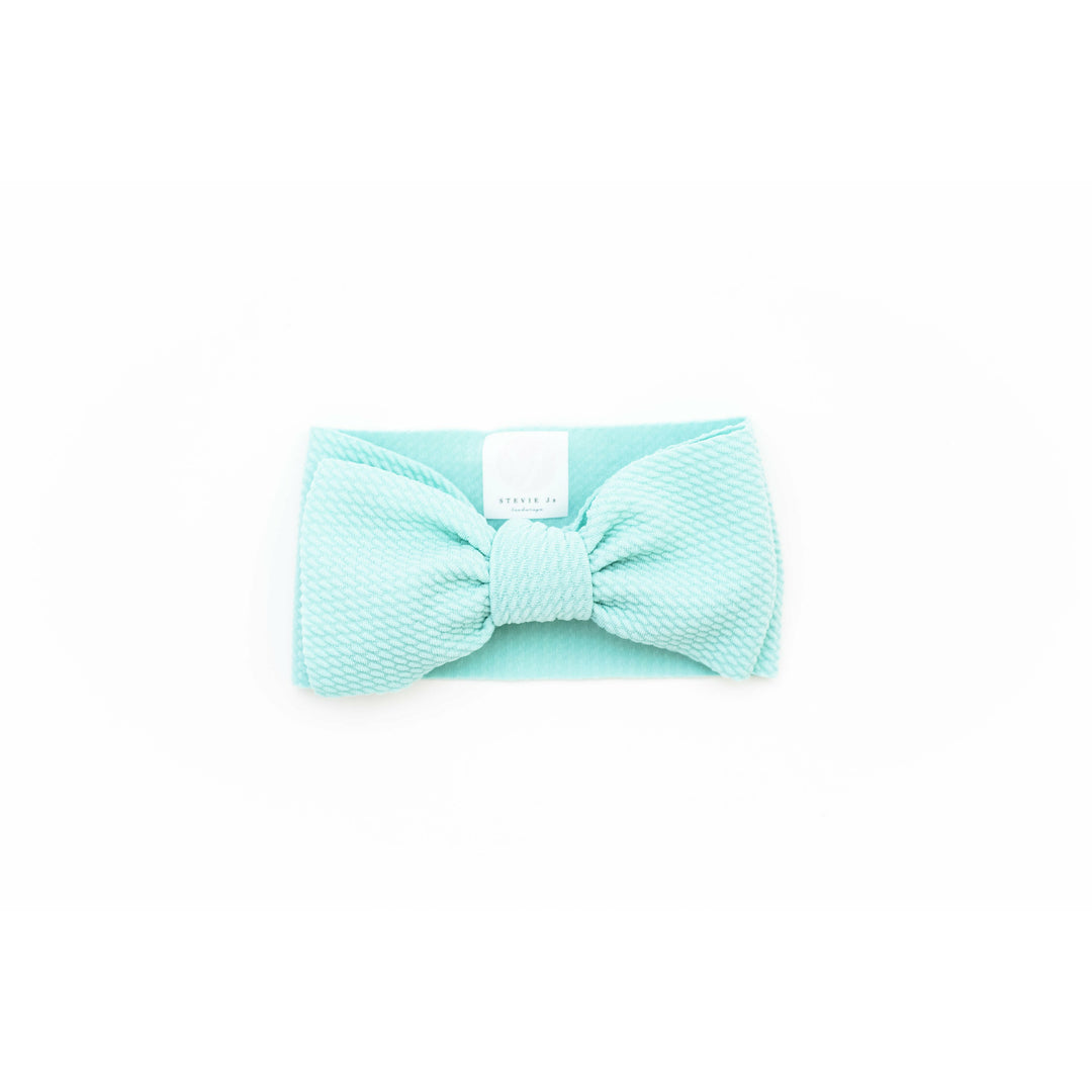 mint "chandler" newborn headwrap Newborn Stevie J's
