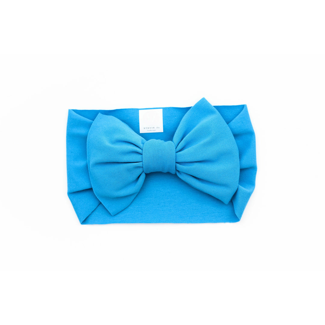 peacock "comfort" newborn headwrap Newborn Stevie J's