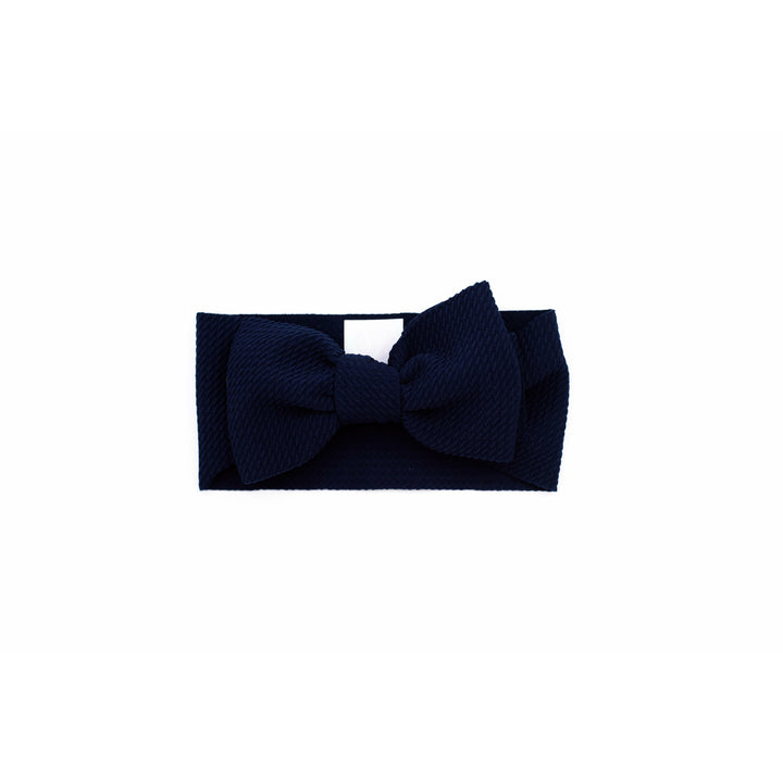 navy "chandler" newborn headwrap Newborn Stevie J's
