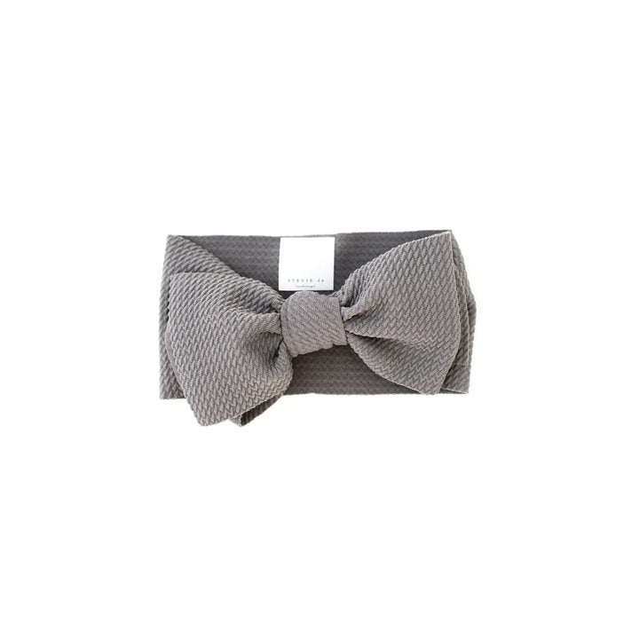 gray "chandler" newborn headwrap Newborn Stevie J's