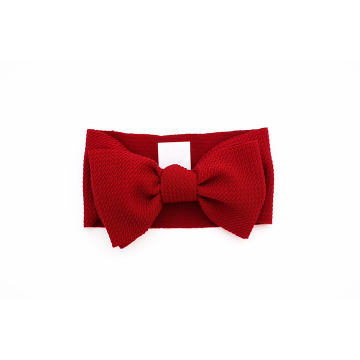 apple red "chandler" newborn headwrap Newborn Stevie J's & Co.