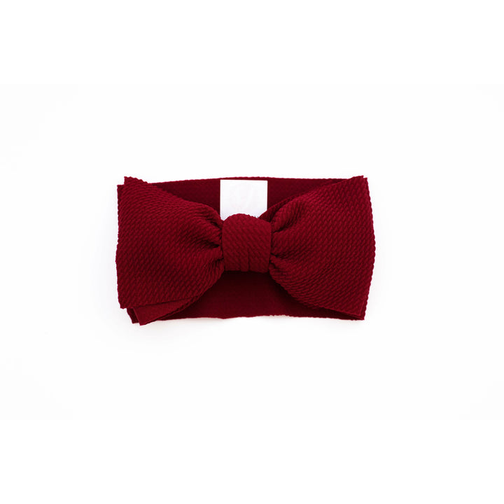deep red "chandler" newborn headwrap Newborn Stevie J's
