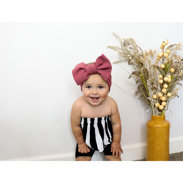 dark rose "chandler" headwrap  StevieJs Toddler