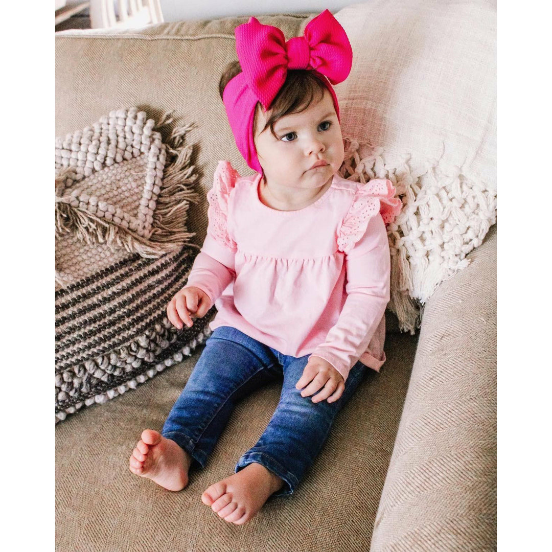 hot pink "chandler" headwrap Stretch Wrap Stevie J's