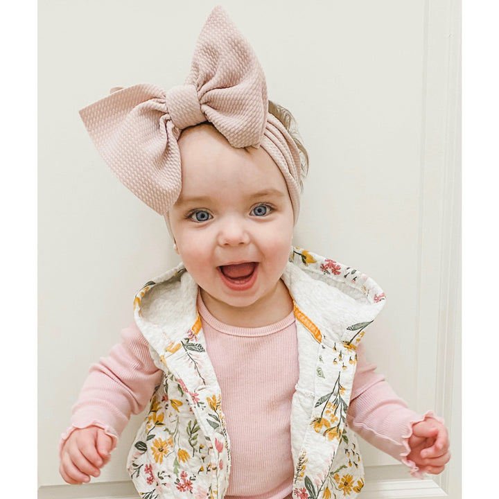 powder pink "chandler" headwrap  StevieJs