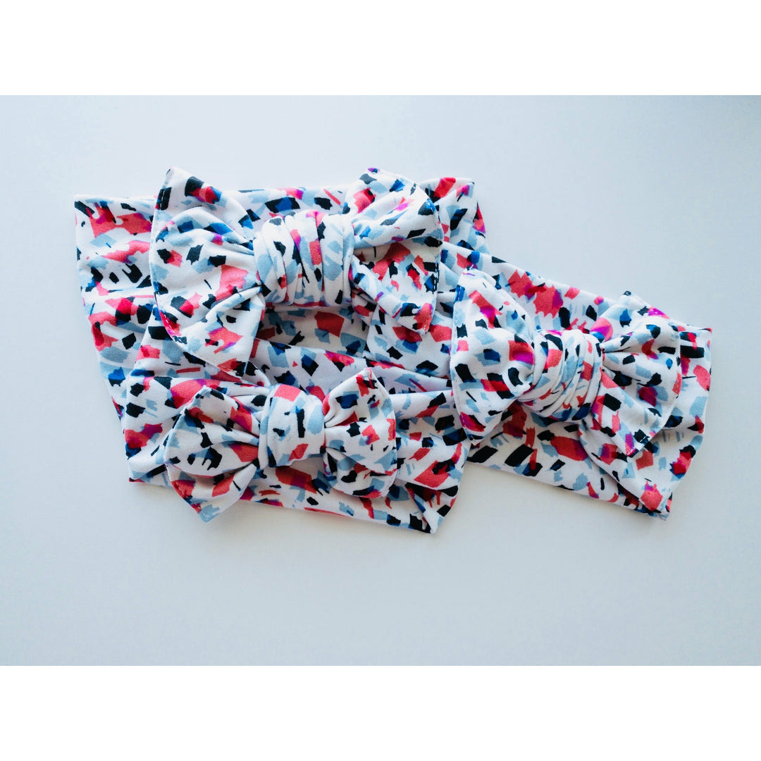 cosmic dot "butter knot" headwrap StevieJs