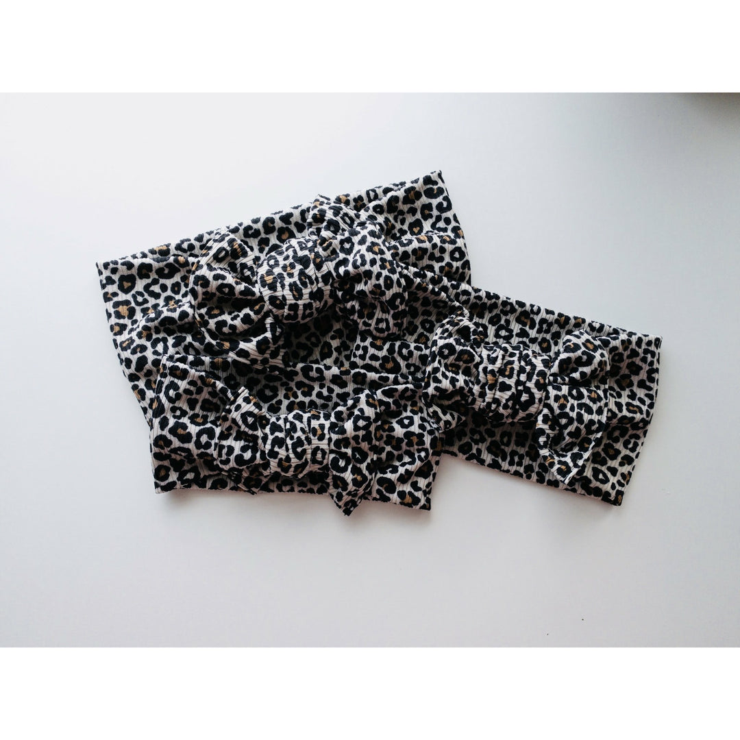 Light Ribbed Leopard Butter Knot StevieJs
