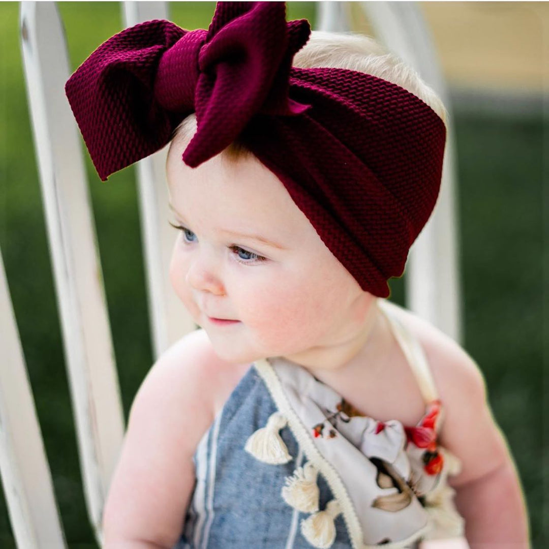 maroon "chandler" headwrap Stretch Wrap Stevie J's