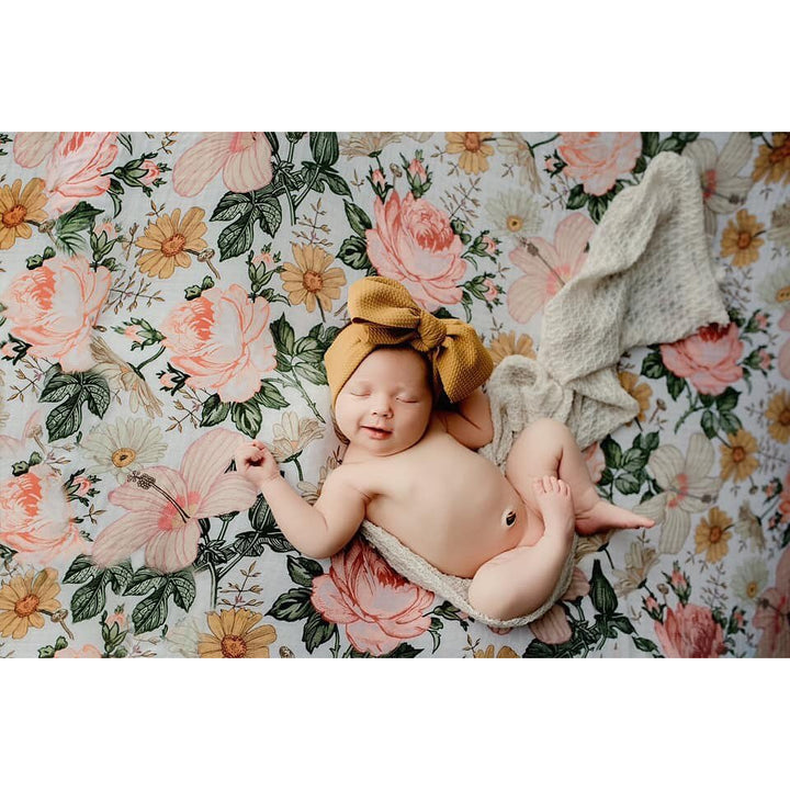 mustard "chandler" newborn headwrap Newborn Stevie J's