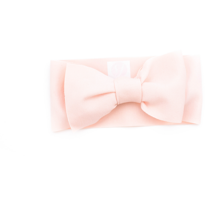 peachy pink "butter" newborn headwrap Newborn Stevie J's