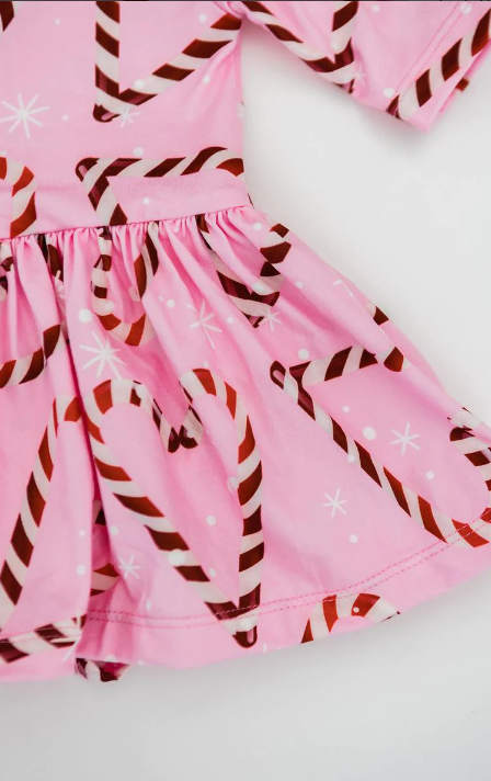Candy Cane Twirl Bodysuit Stevie Js & Co