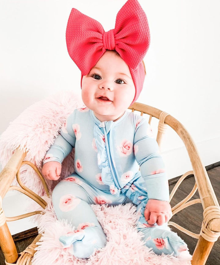 "Rosie" Ruffle Footie  StevieJs