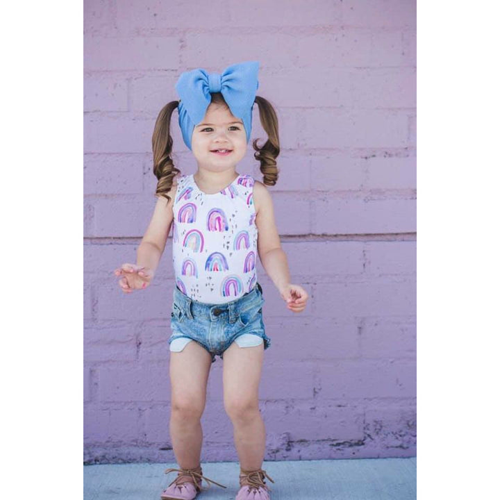 wedgewood "butter" headwrap Stretch Wrap Stevie J's Toddler