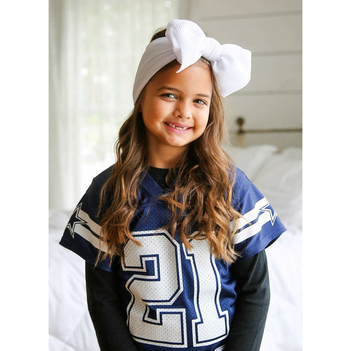 white "chandler" headwrap headwrap Stevie J's Toddler/Child