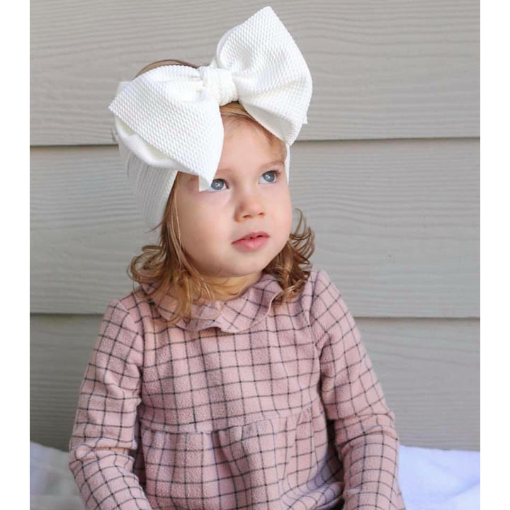 white "chandler" headwrap headwrap Stevie J's